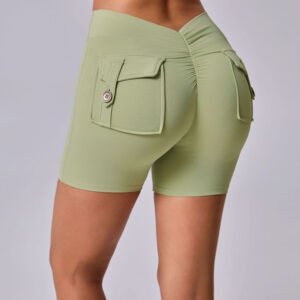 Eucalyptus Sports Core-Sculpt Fitness Shorts