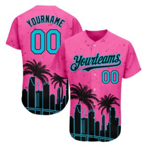 Eucalyptus Sports Diamond-Pro Full Button Jersey